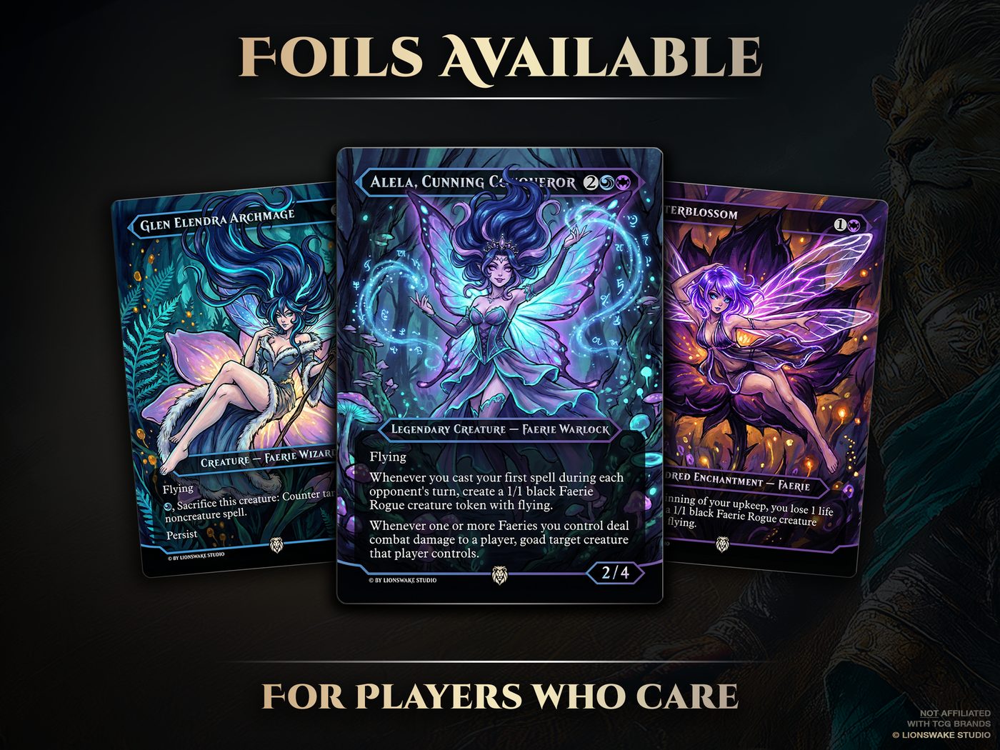 Alela Faerie Commander Deck — original artwork, view 15