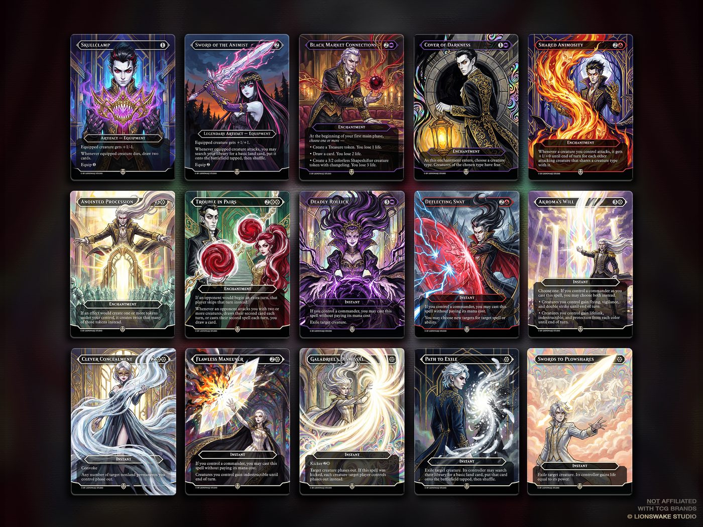 Edgar Markov Vampire Commander Deck — original artwork, view 10