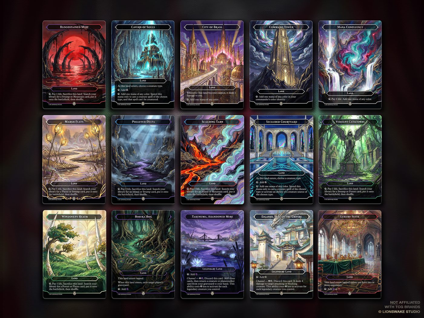 Edgar Markov Vampire Commander Deck — original artwork, view 12