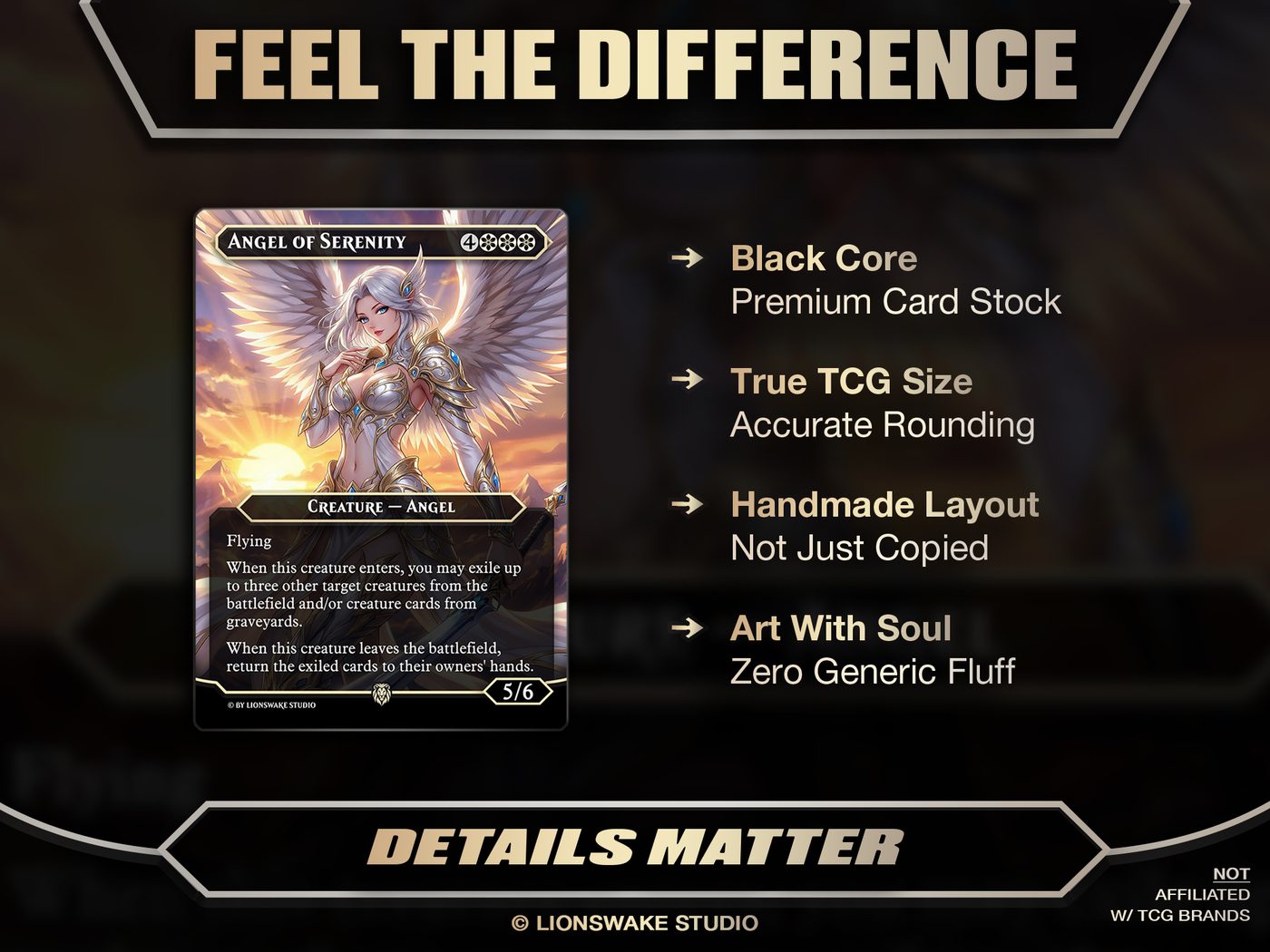 Giada Angel Aggro Commander Deck — original artwork, view 2