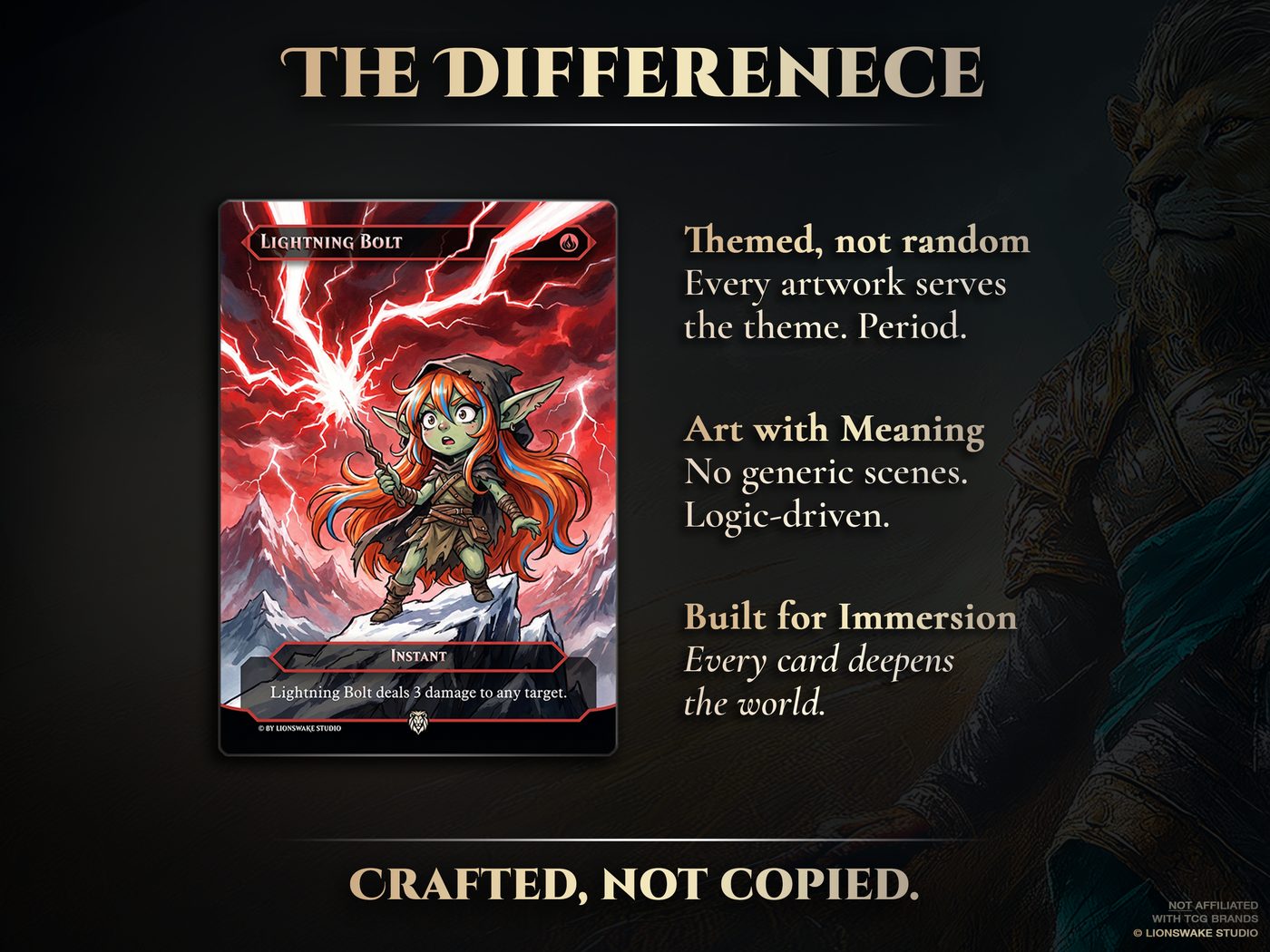 Krenko Goblin Commander Deck — original artwork, view 4