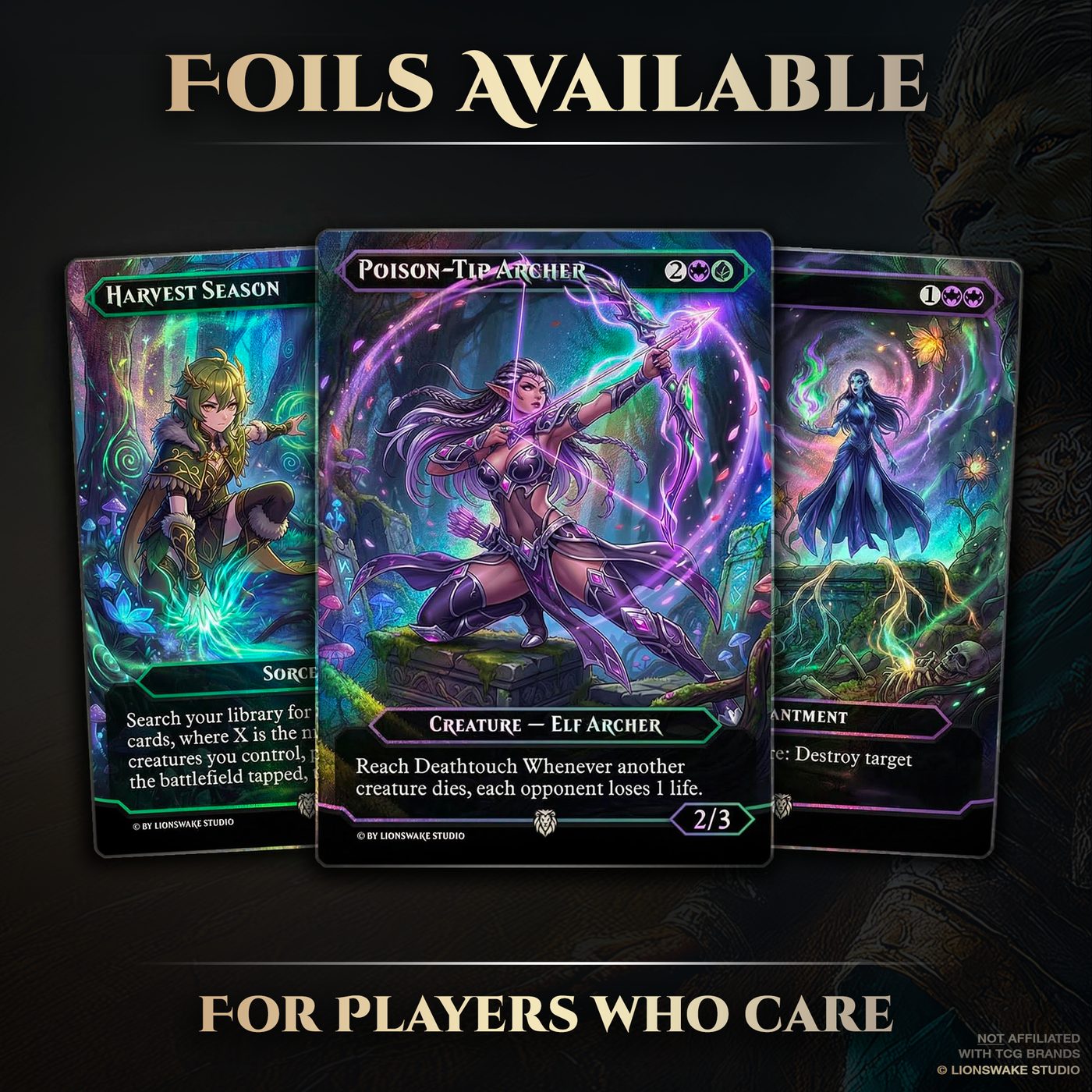 Lathril Elf Commander Deck — original artwork, view 16