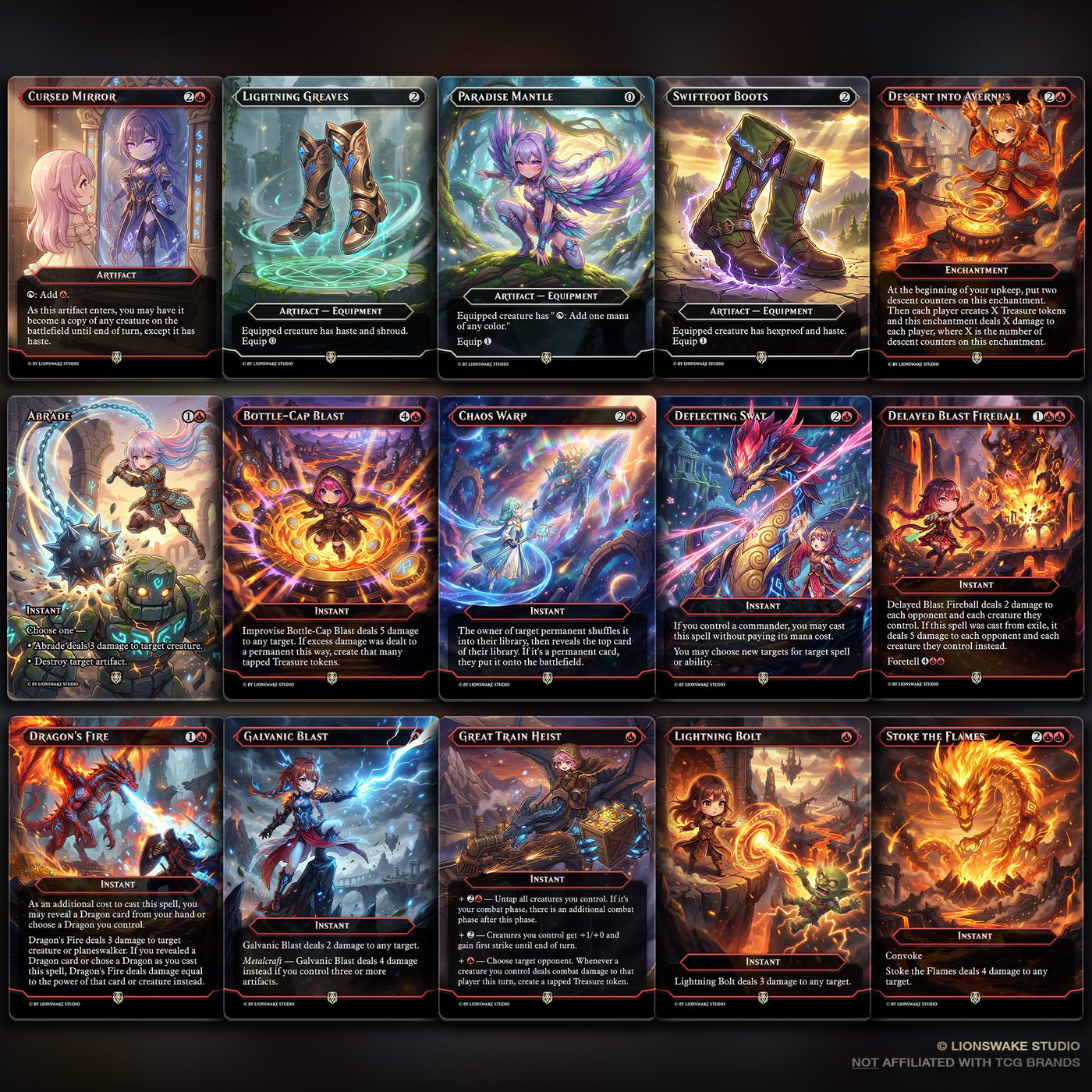 Magda Treasure Commander Deck — original artwork, view 12
