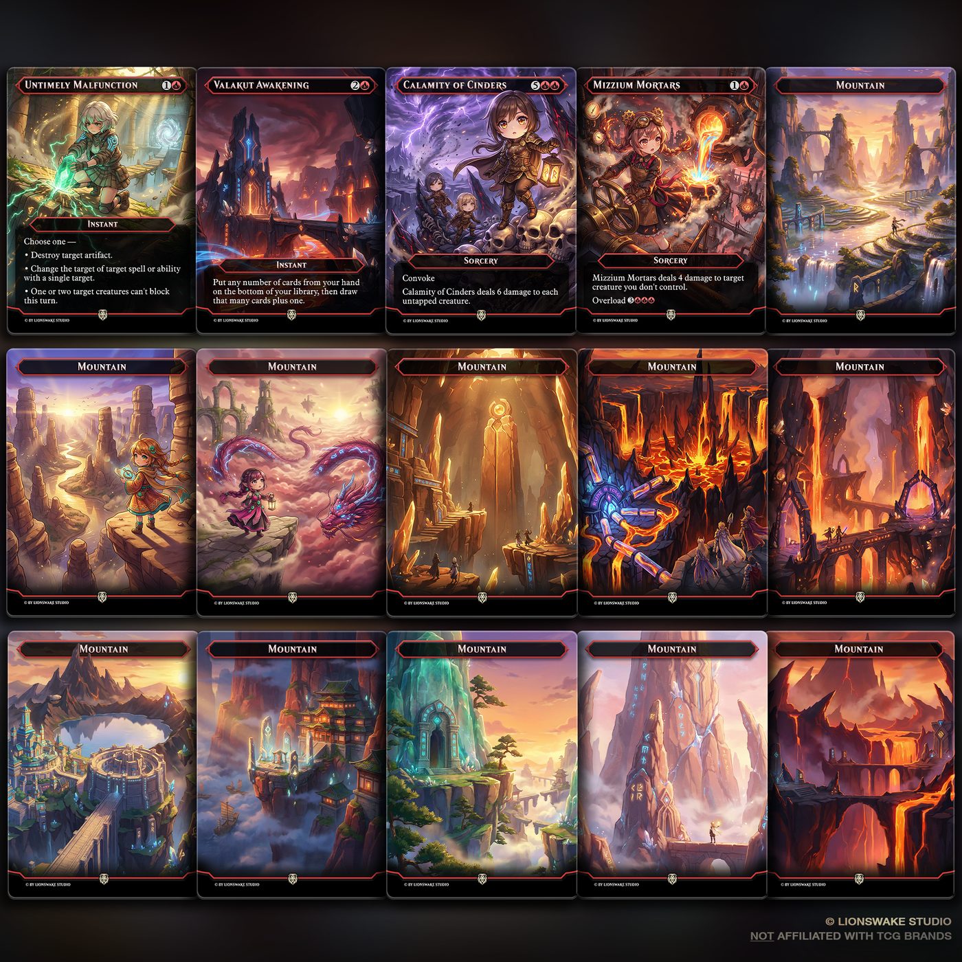 Magda Treasure Commander Deck — original artwork, view 13