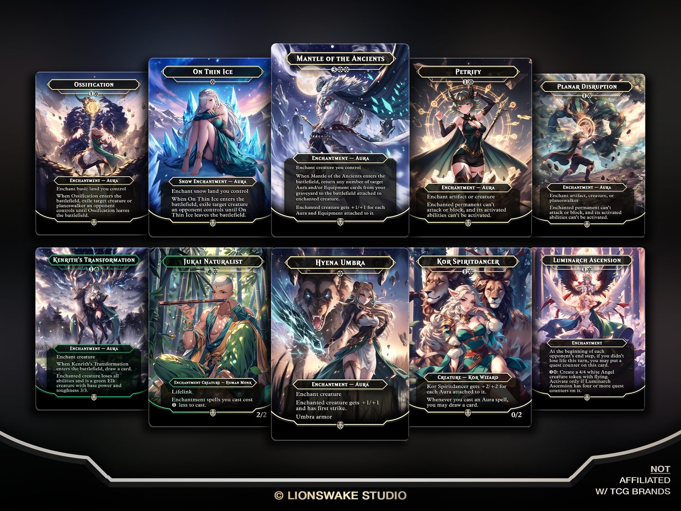 Sythis Enchantress Commander Deck — original artwork, view 7