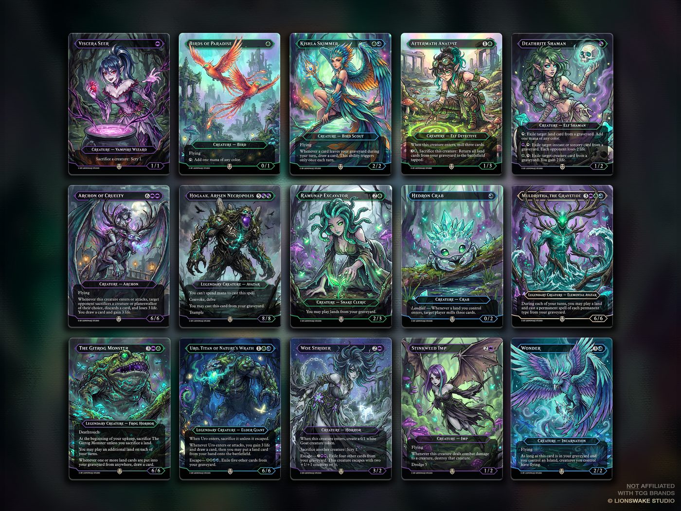 Teval Reanimator Commander Deck — original artwork, view 7