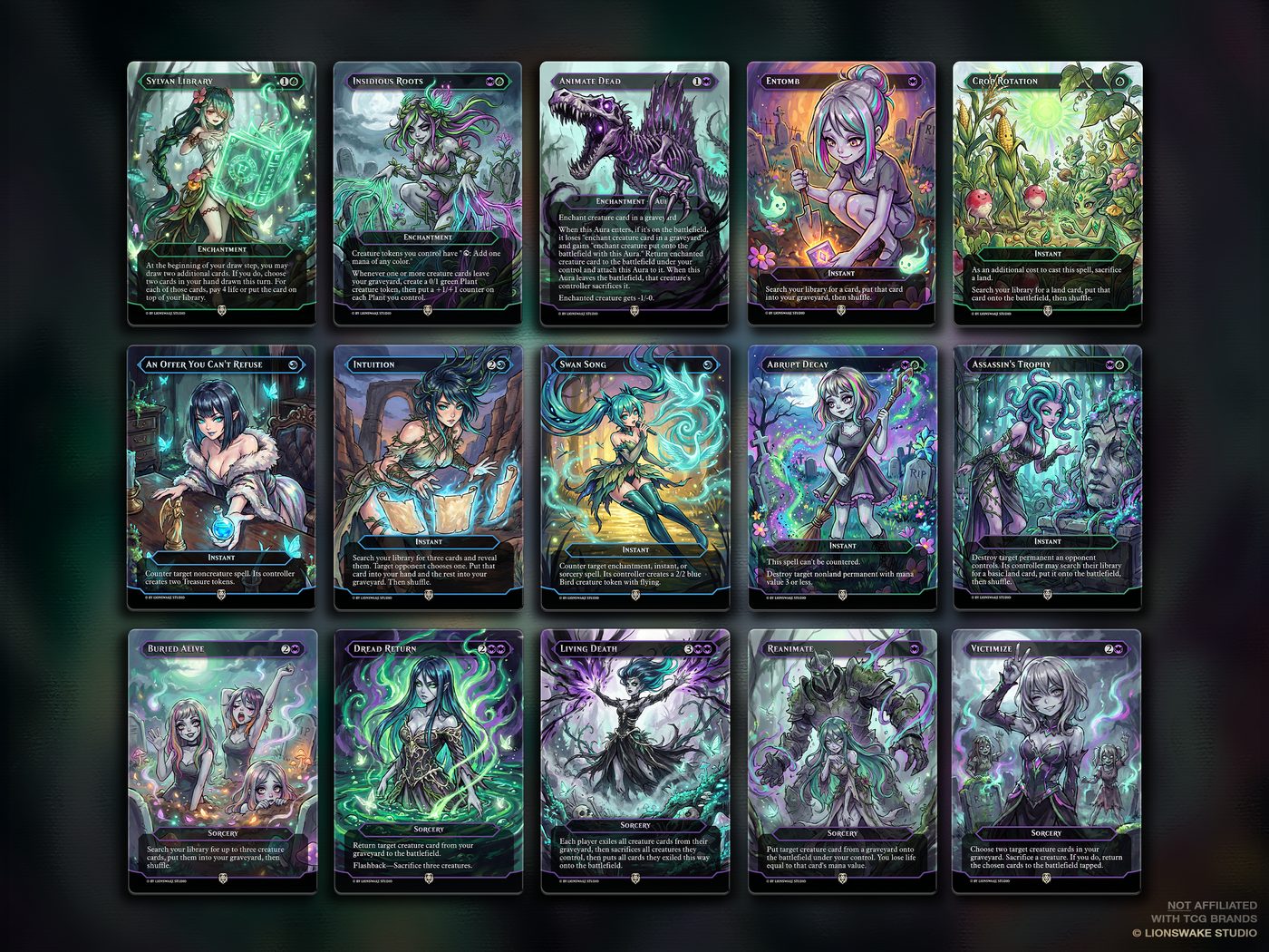 Teval Reanimator Commander Deck — original artwork, view 10