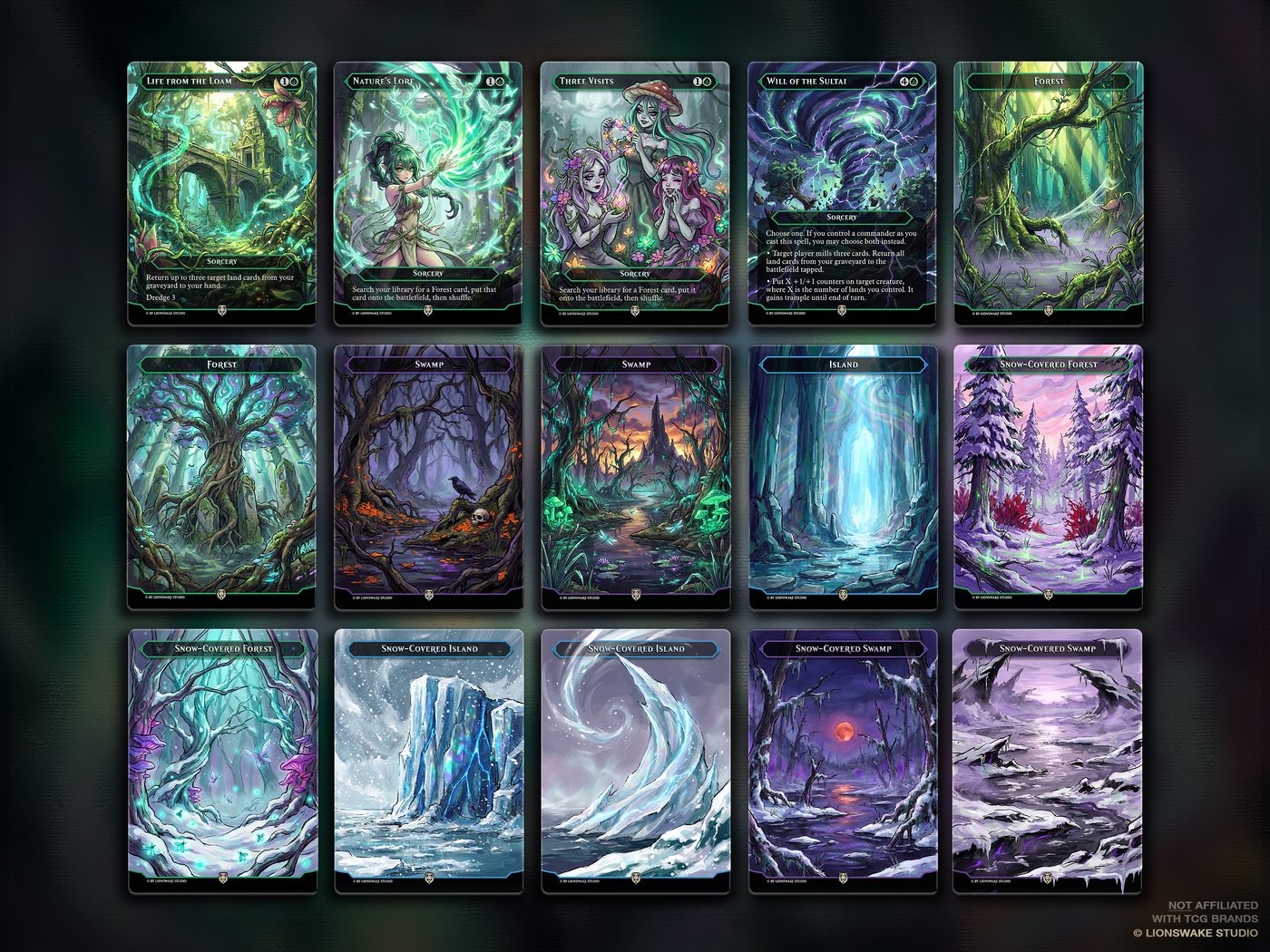 Teval Reanimator Commander Deck — original artwork, view 11