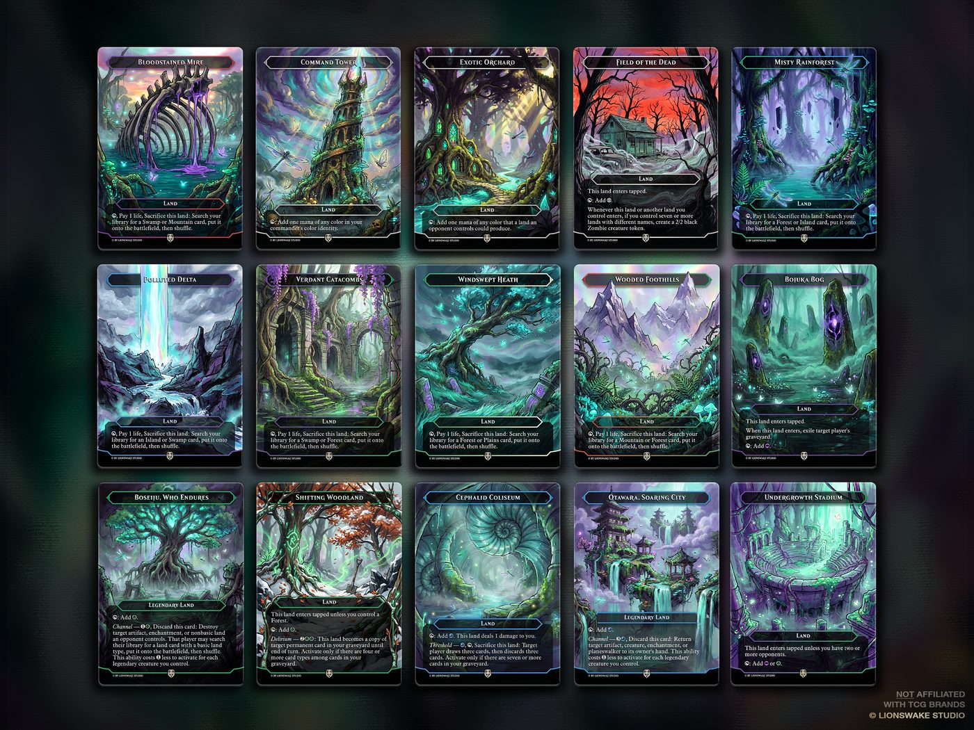 Teval Reanimator Commander Deck — original artwork, view 12