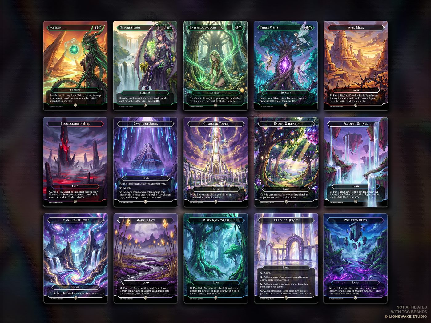 The Ur-Dragon Commander Deck — original artwork, view 11